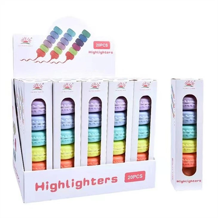 Cute Colorful Marker Highlighters Pen